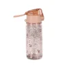 Botella de Plástico Glitter Cherry 350ml