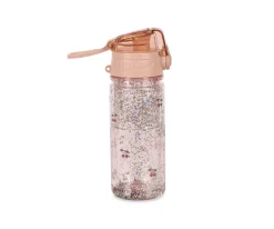 Botella de Plástico Glitter Cherry 350ml