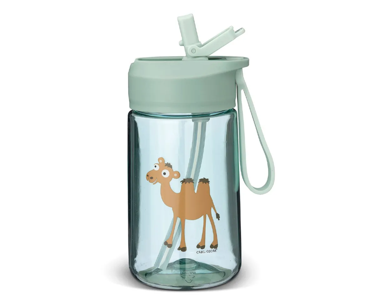 Botella de Plástico Hydraflip 0.4L Green Camel