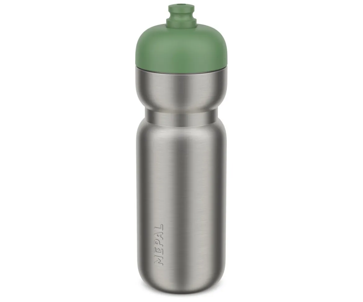 Botella Deportiva Acero Pull 800ml Moss Green