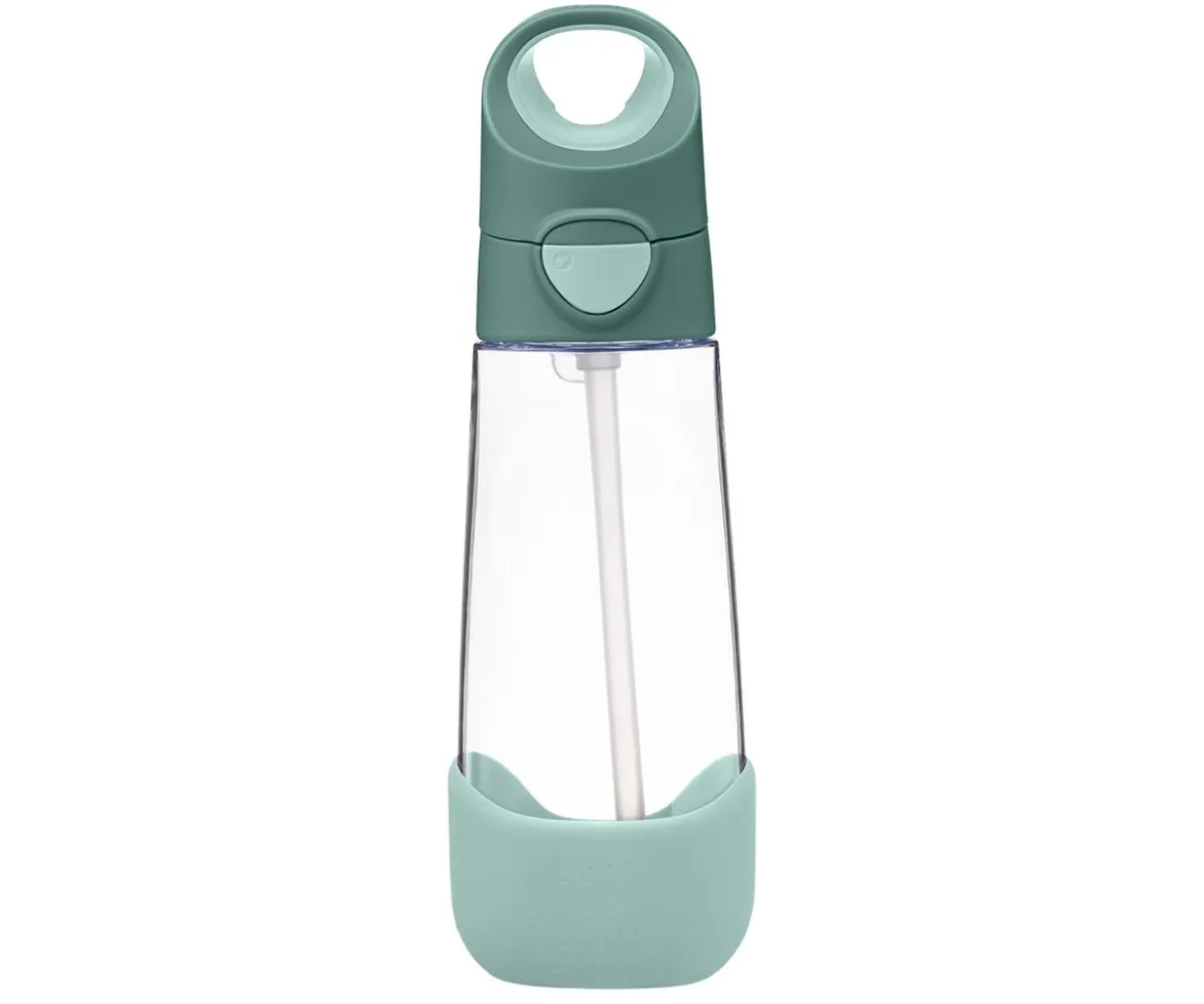 Botella de Tritán con Pajita 600 ml Emerald Forest