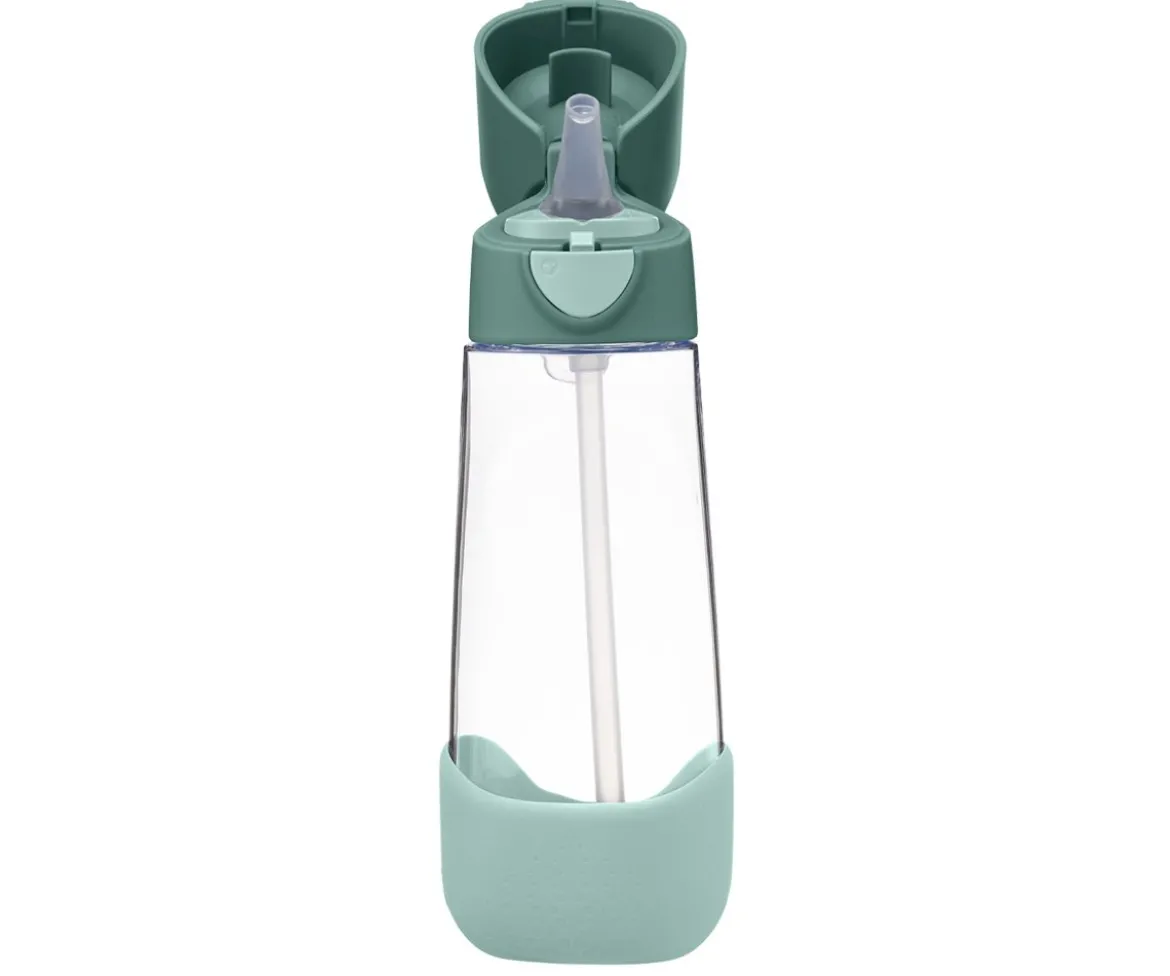 Botella de Tritán con Pajita 600 ml Emerald Forest