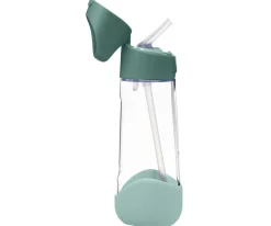 Botella de Tritán con Pajita 600 ml Emerald Forest