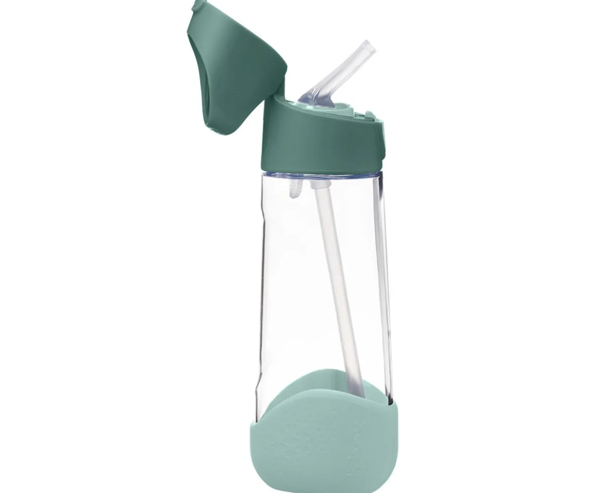 Botella de Tritán con Pajita 600 ml Emerald Forest