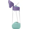Botella de Tritán con Pajita 600 ml Lilac Pop