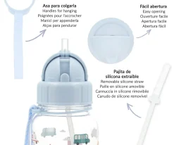 Botella Plástico City Cars Personalizable M2