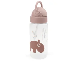 Botella Plástico con Pajita Ozzo Powder