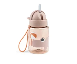Botella Plástico con Pajita Playground Powder