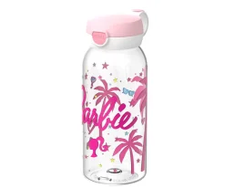 Botella Plástico con Tapón Abatible Campus 600ml Barbie