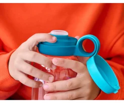 Botella Plástico con Tapón Abatible Campus 600ml Barbie