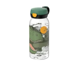 Botella Plástico con Tapón Abatible Campus 600ml Dinosaurio