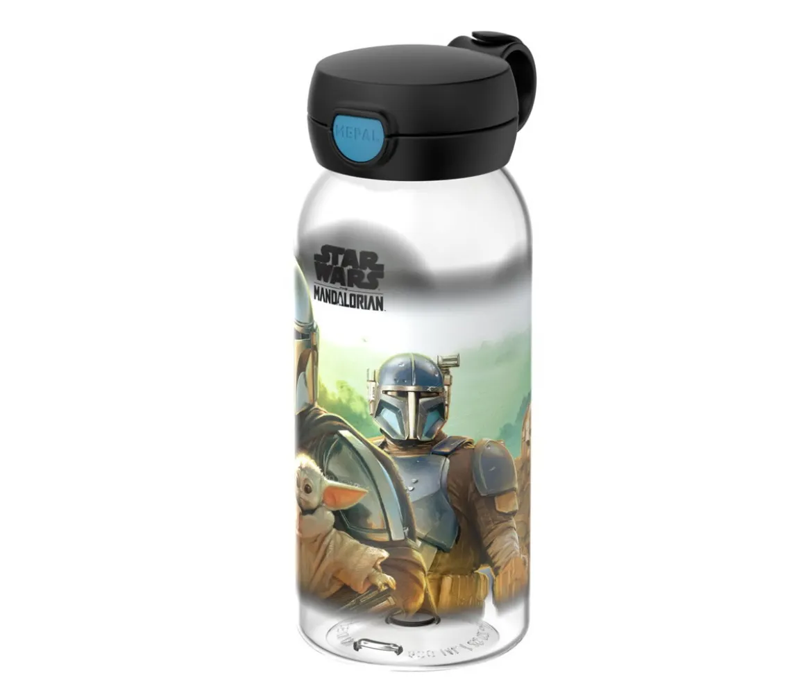 Botella Plástico con Tapón Abatible Campus 600ml Stars Wars