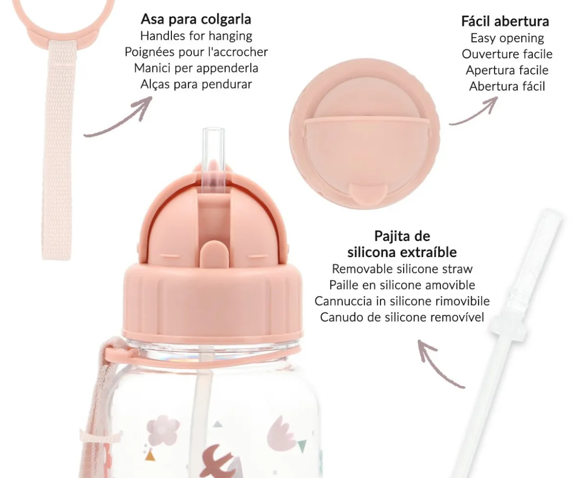 Botella Plástico Geometric Nature Personalizable M2