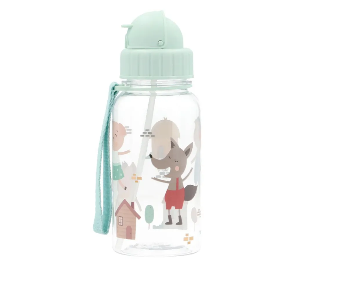 Botella Plástico The Three Little Pigs Personalizable