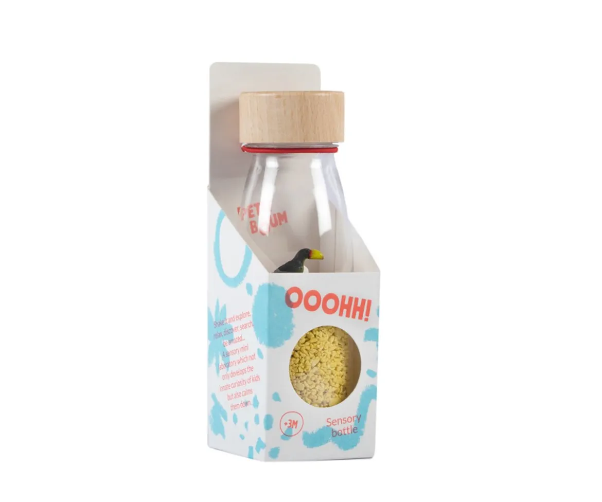 Botella Sensorial Sound Toucan