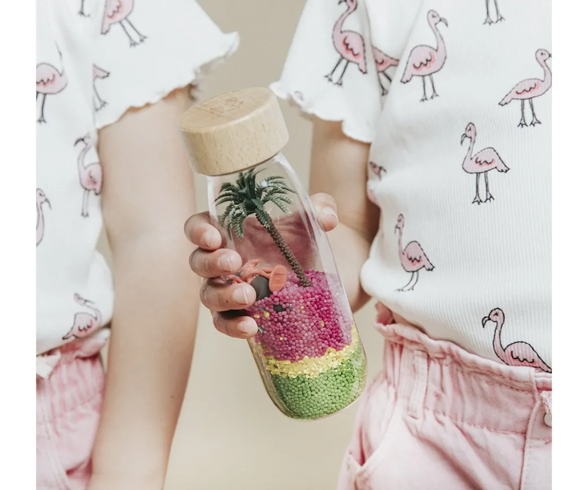 Botella Sensorial Spy Flamingo