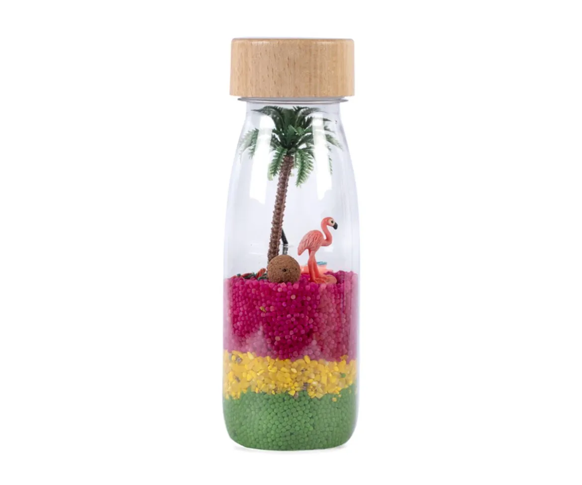 Botella Sensorial Spy Flamingo