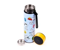 Botella Termo con Termómetro Peanuts Snoopy & Woodstock