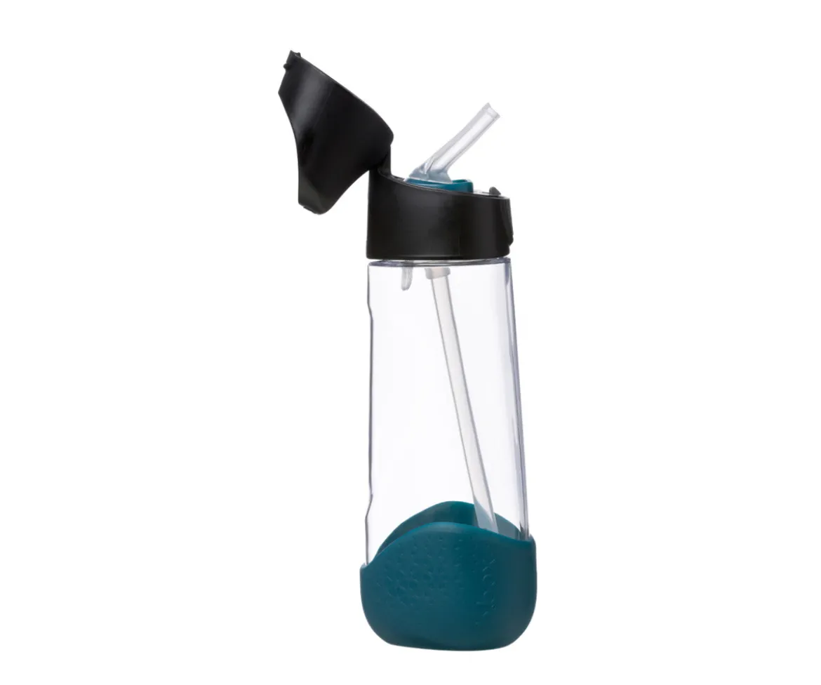 Botella Tritán con Pajita 600ml B.Box Night Vision