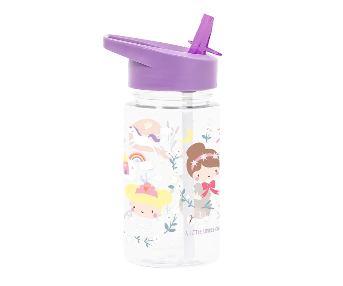 Botella Tritán con Pajita Princesas 450ml