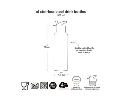 Botella Térmica Acero Jungle 500ml
