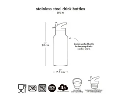 Botella Térmica Acero Robots 350ml