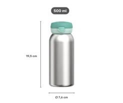 Botella Térmica Campus con Tapón Abatible 500ml Forest Friends