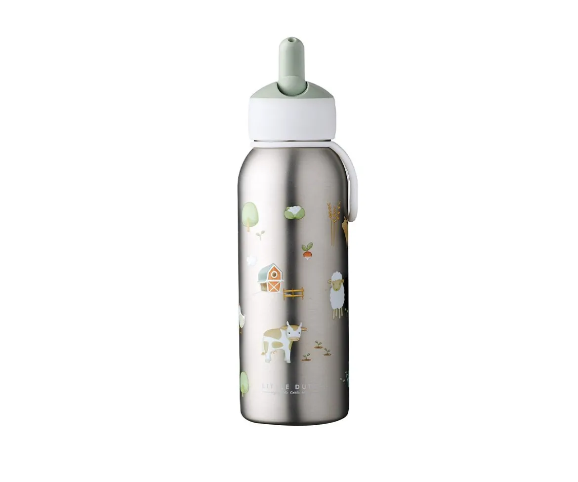 Botella Térmica Campus Flip-Up Little Farm 350ml