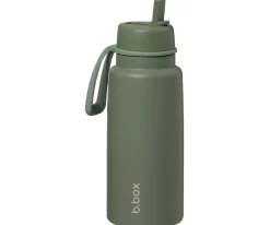 Botella Térmica con Boquilla Plegable y Asa 1L Olive