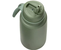 Botella Térmica con Boquilla Plegable y Asa 1L Olive