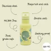 Botella Térmica con Pajita Dinosaurio 350ml