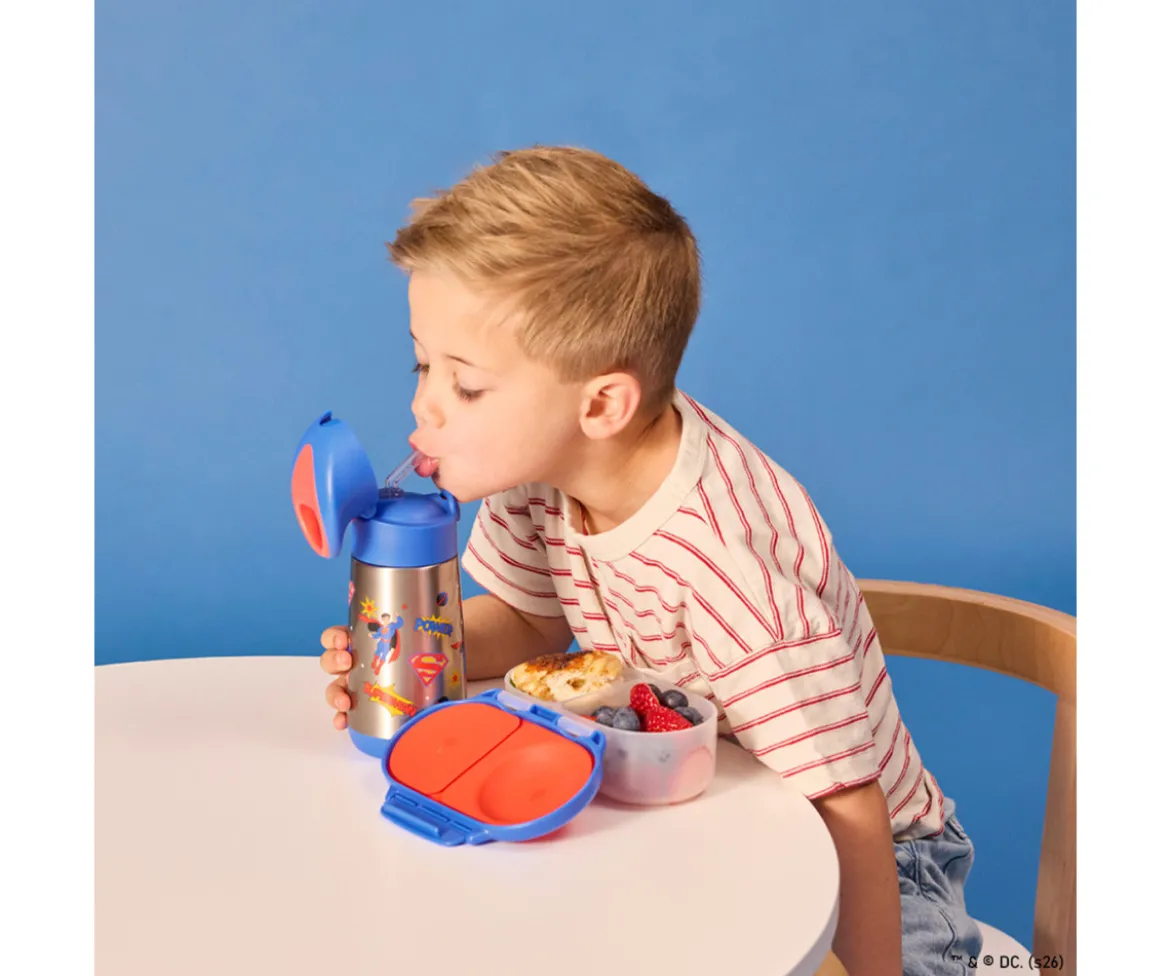 Botella Térmica con Pajita 350 ml Superman