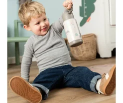 Botella Térmica con Pajita Playground Green 340ml