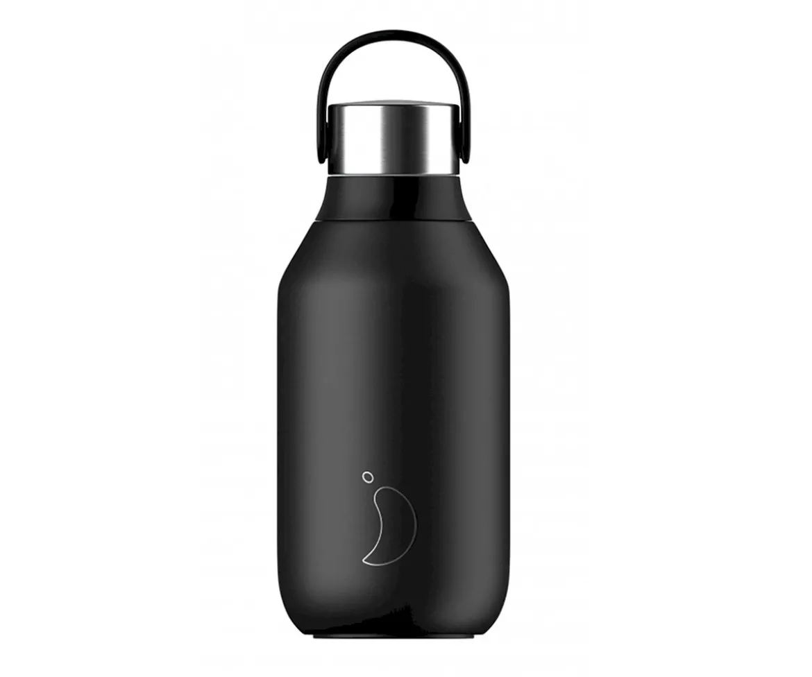 Botella Térmica Serie 2 Negra 350ml