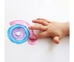 6 Botes de Pintura para Dedos Nacarados