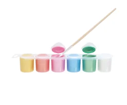 6 Botes de Témperas Pearl 25ml