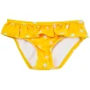 Braga Bikini Protección Solar Lunares Mostaza