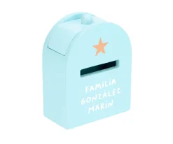Buzón Mágico Azul y Complementos Puerta Personalizable