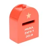 Buzón Mágico Rojo y Complementos Puerta Personalizable
