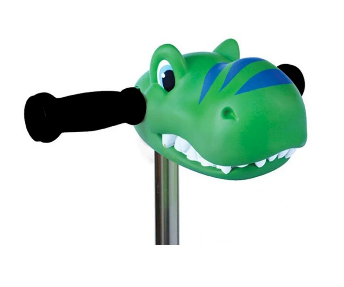 Cabeza Patinete Dino Verde