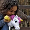 Cabeza Patinete Unicornio Blanco