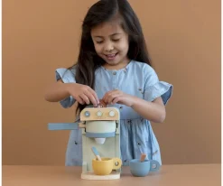 Cafetera de Madera Cápsulas