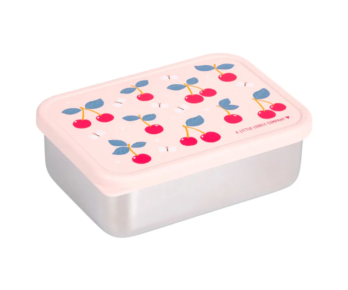 Caja Almuerzo Acero Cherries
