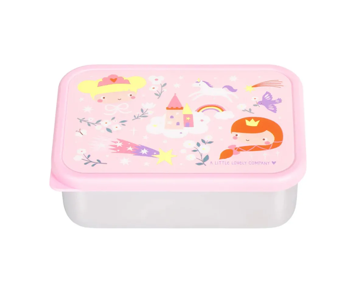 Caja Almuerzo Acero Princesas