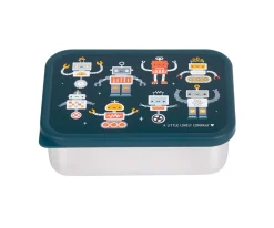 Caja Almuerzo Acero Robots