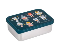 Caja Almuerzo Acero Robots
