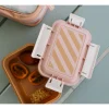 Caja Almuerzo Bento Big Stripes Pink
