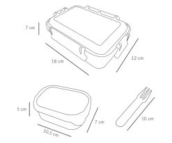 Caja Almuerzo Bento City Cars