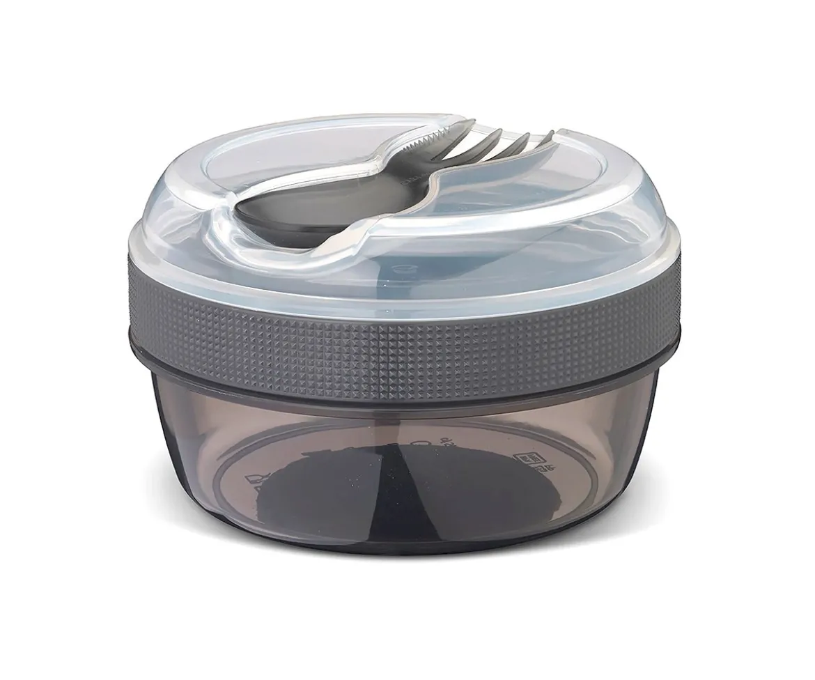 Caja Almuerzo con Tapa Refrigerante N'ice Cup Grey