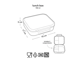 Caja Almuerzo Dinosaurs